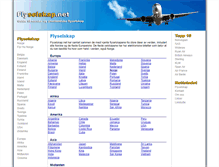 Tablet Screenshot of flyselskap.net